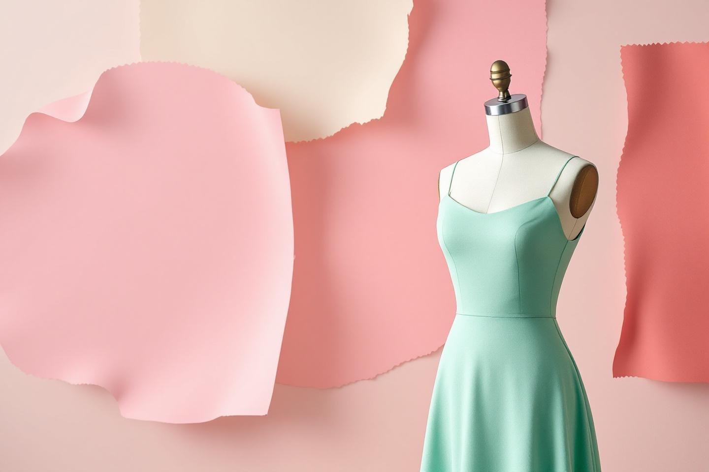 Quelles couleurs associer avec une robe vert d'eau ?