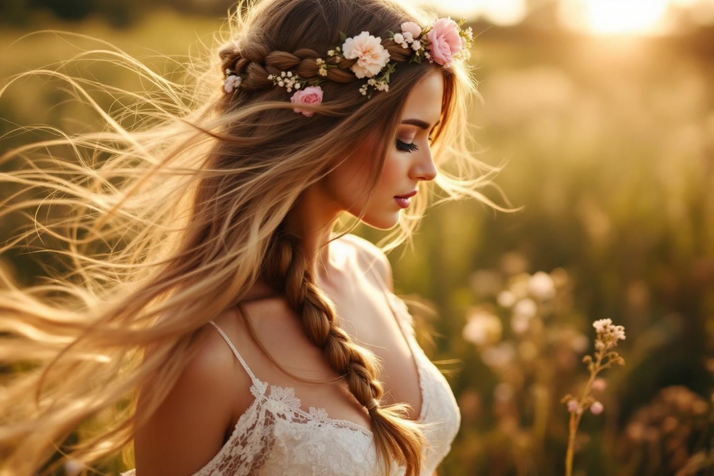 20 Idées de coiffure de mariage bohème selon vos cheveux