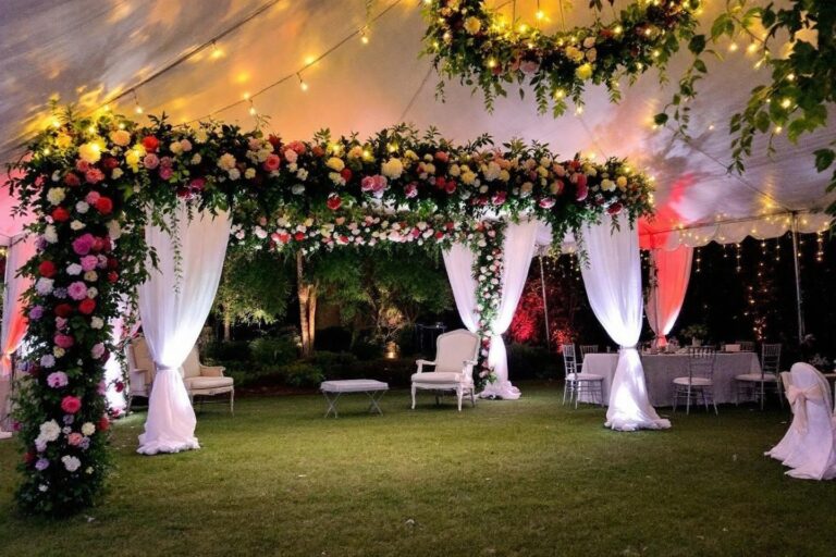 Décorer son chapiteau de mariage : 5 étapes essentielles