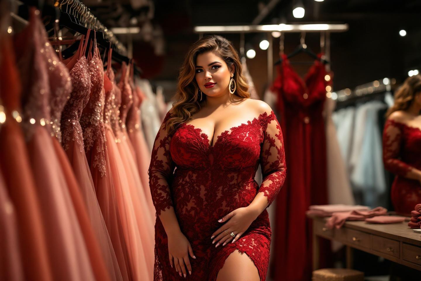Robe pour femme ronde élégante : guide d'achat complet