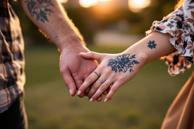 Phrases de tatouage pour couple : idées et messages d'amour