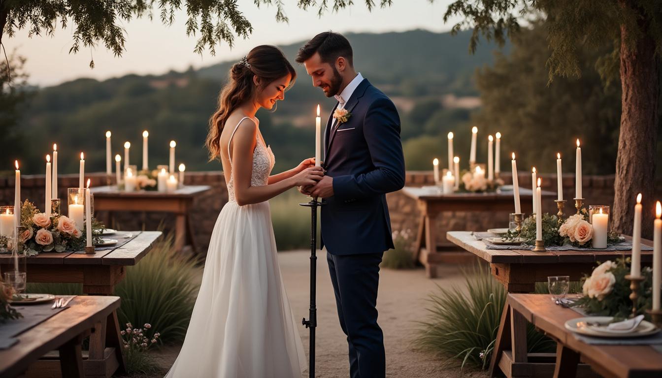 découvrez comment le rituel de la bougie peut illuminer votre mariage, créant une ambiance chaleureuse et des souvenirs inoubliables pour ce jour exceptionnel.