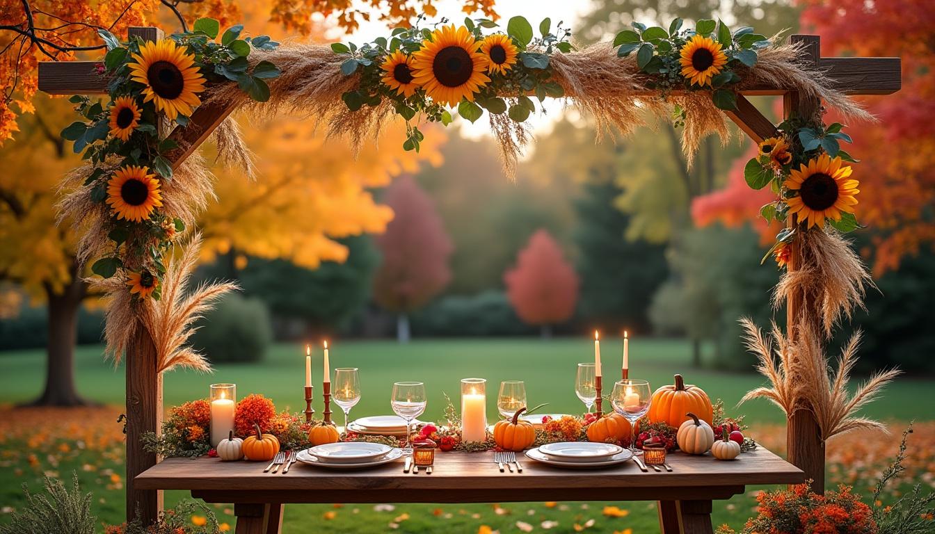 découvrez notre guide complet pour organiser un mariage d'automne réussi, avec des conseils pratiques, des idées déco et des astuces pour une célébration inoubliable.