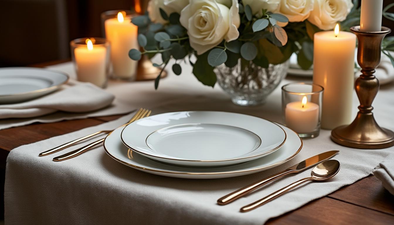 découvrez l'art de dresser une table à la française avec frédeville, alliant élégance traditionnelle et raffinement pour vos repas.