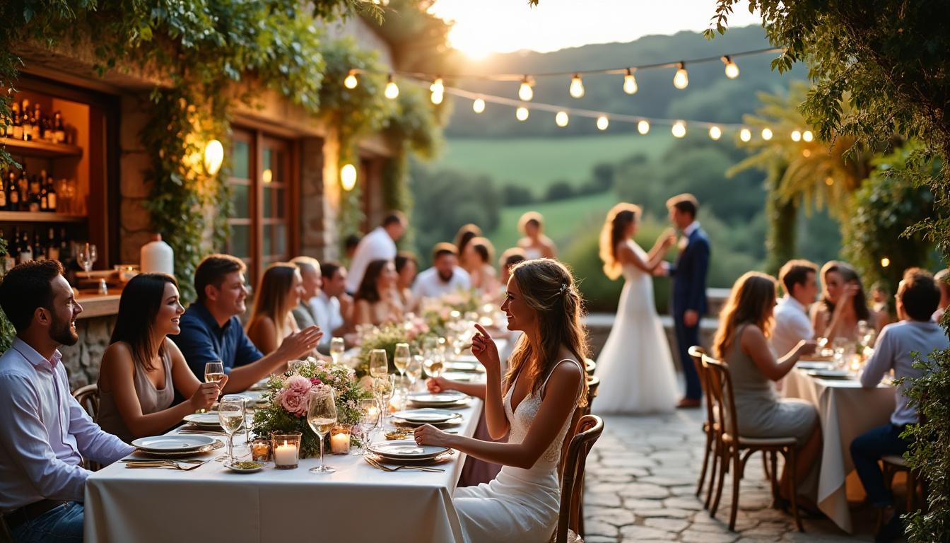 découvrez notre guide pratique pour organiser une réception de mariage parfaite au restaurant, avec des conseils pour choisir le lieu, le menu, la décoration et assurer une journée inoubliable.