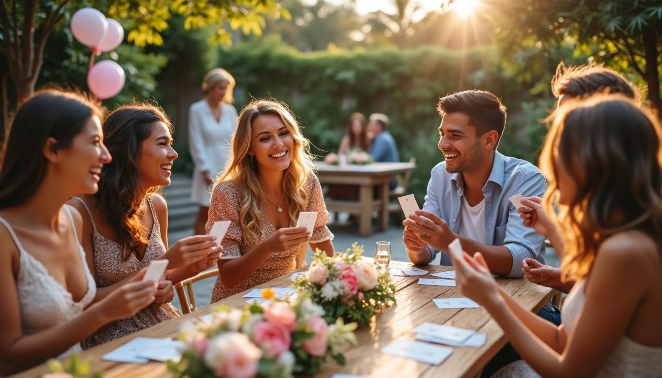 participez au jeu des points communs, une animation interactive et originale qui rendra votre mariage unique et inoubliable pour tous vos invités.