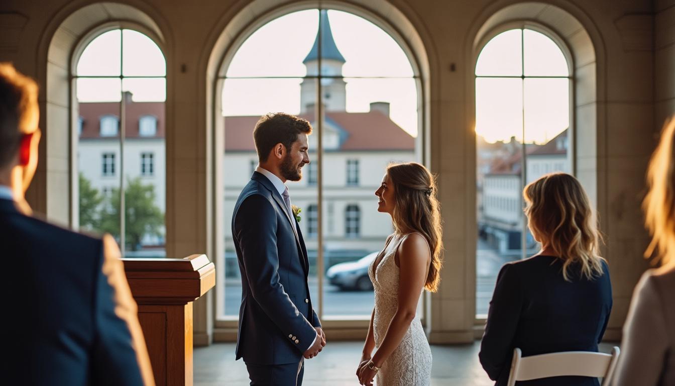 découvrez comment se marier à la mairie simplement et rapidement, sans cérémonie, pour une union officielle et discrète.
