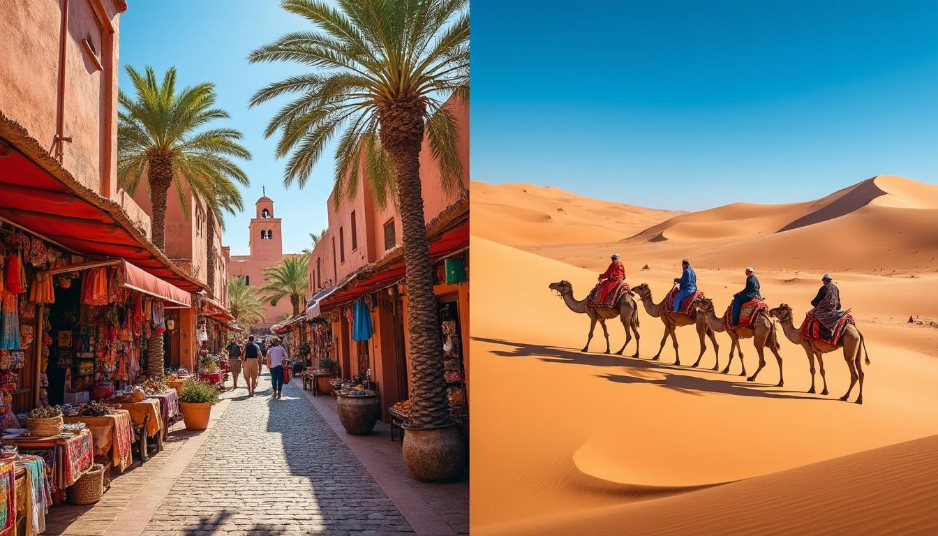 partez pour une aventure inoubliable de 2 jours, de marrakech aux dunes magiques de merzouga. découvrez des paysages désertiques époustouflants et vivez une expérience unique dans le sahara.