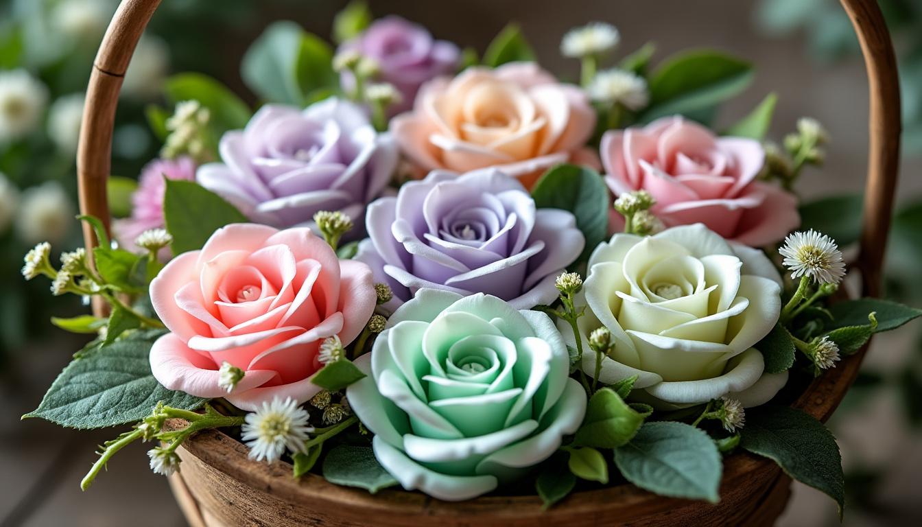 découvrez comment créer votre propre bouquet de roses parfumées en bougies artisanales uniques, pour une ambiance chaleureuse et délicatement parfumée chez vous.