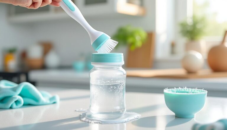 découvrez le goupillon en silicone, l'accessoire essentiel pour nettoyer parfaitement vos biberons et garantir une hygiène irréprochable pour votre bébé.