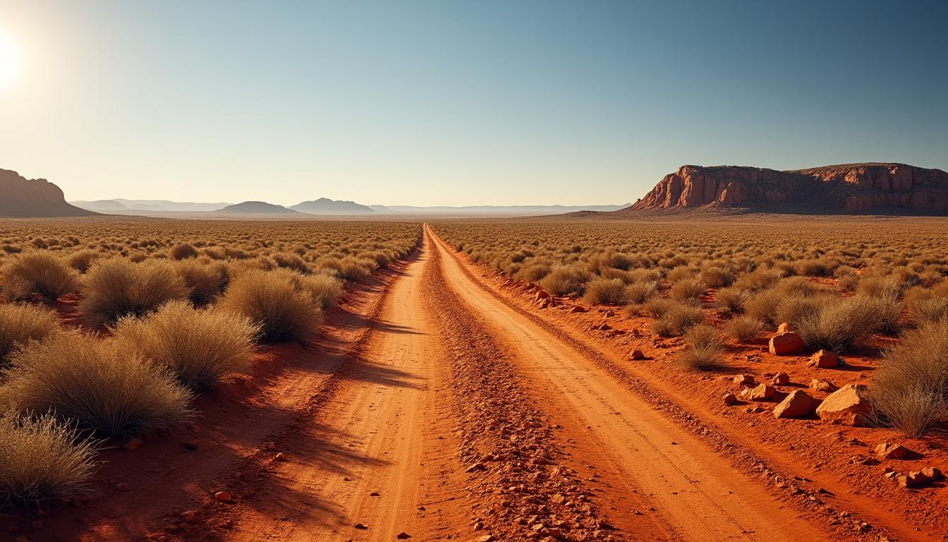 découvrez le tanami track, une aventure unique à travers les étendues arides du désert australien, riche en paysages sauvages et en culture autochtone.