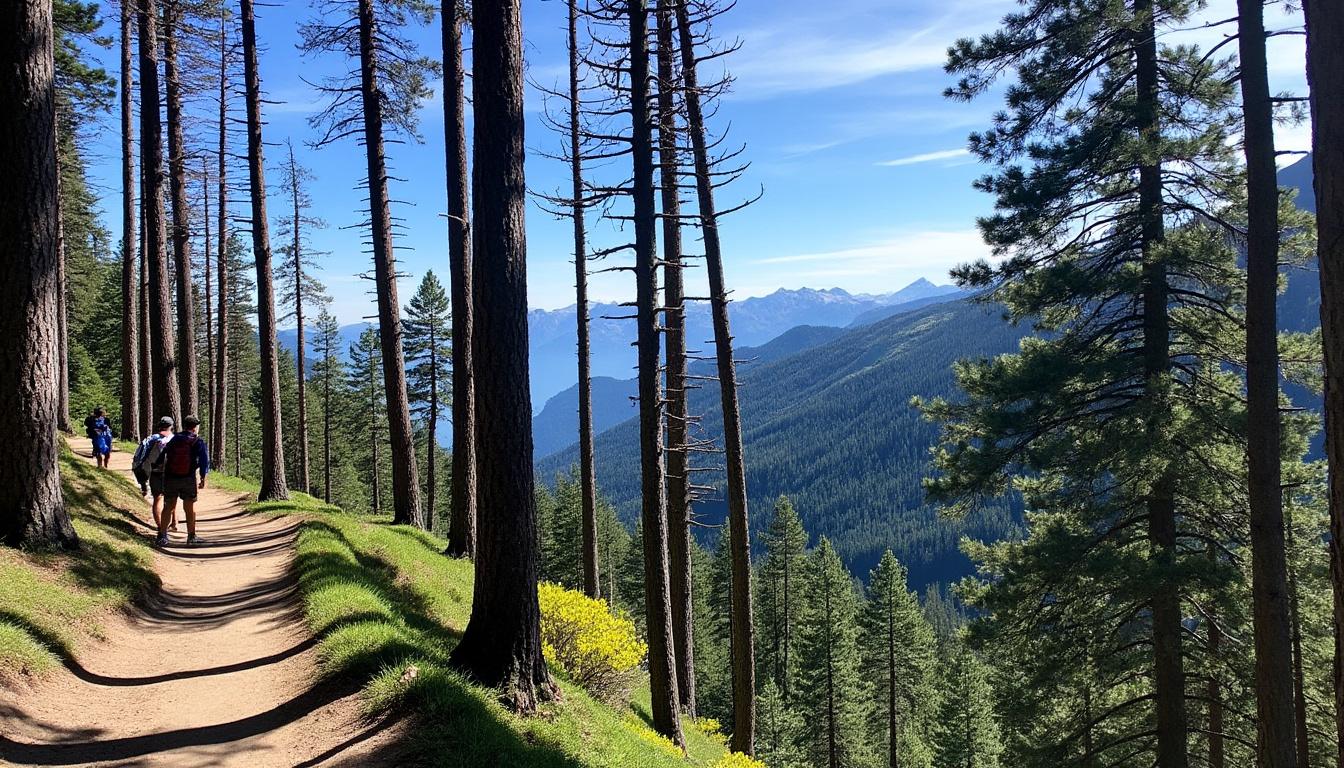 découvrez un voyage d'altitude spectaculaire, de la montée du col de portet d'aspet jusqu'aux sommets du menté, pour les amoureux de la nature et de la randonnée.