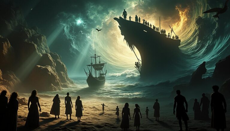 découvrez un spectacle d'ombres et de lumières captivant qui donne vie à l'odyssée d'ulysse, alliant poésie visuelle et narration immersive pour un voyage mythique inoubliable.