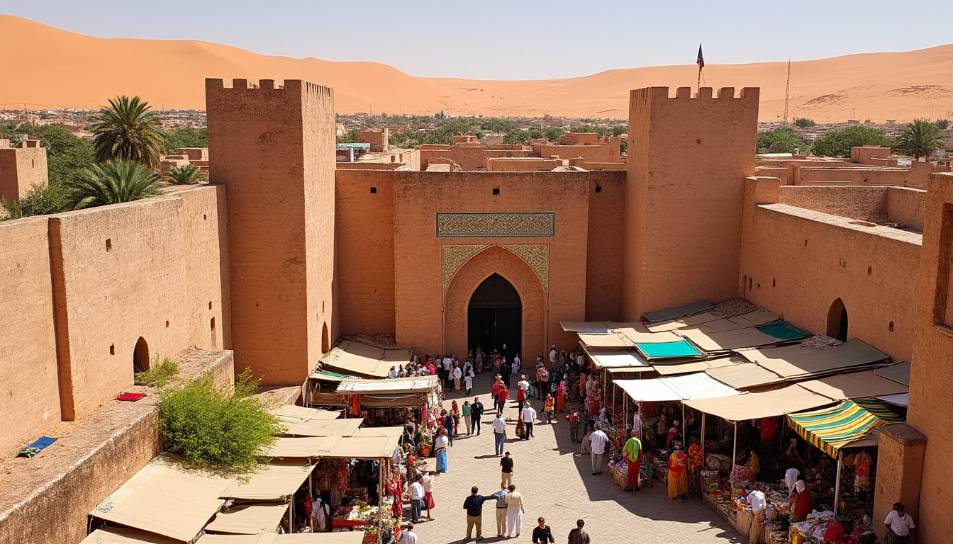 partez pour une excursion d'une journée inoubliable à agadir et explorez les merveilles de taroudant ainsi que l'oasis enchantée de tiout. plongez dans la culture, la nature et les paysages authentiques du sud marocain.