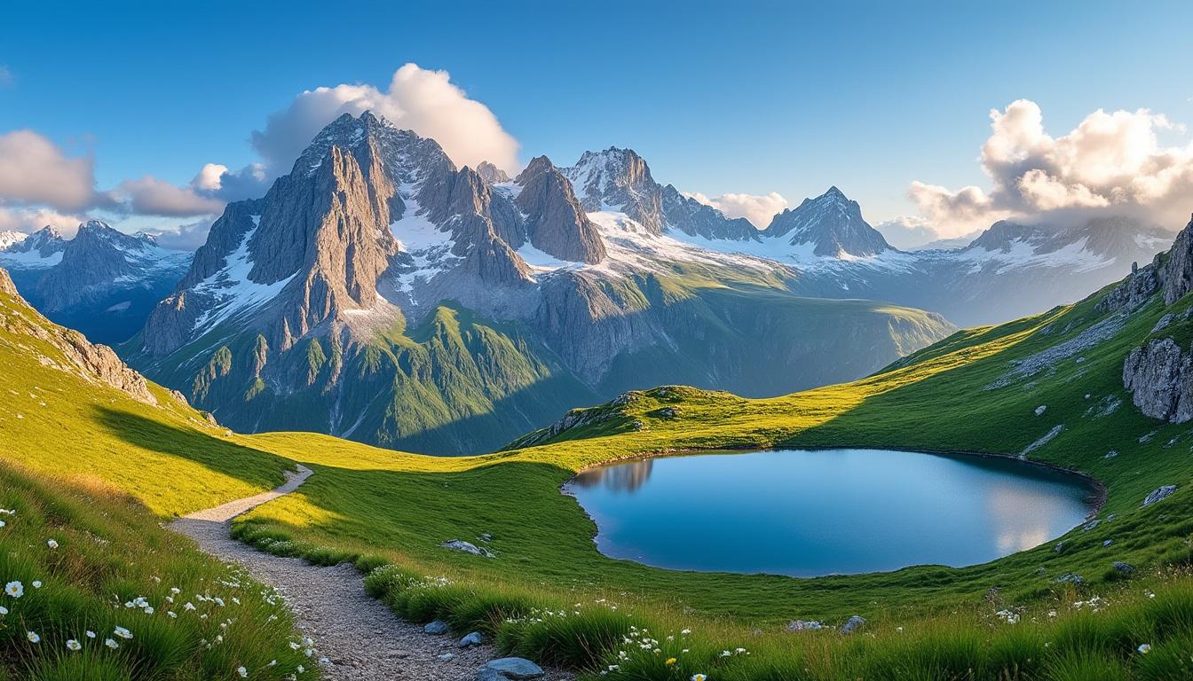 découvrez le versant ouest du col de val louron-azet, un site naturel offrant un panorama spectaculaire idéal pour les amoureux de randonnée et de paysages grandioses.