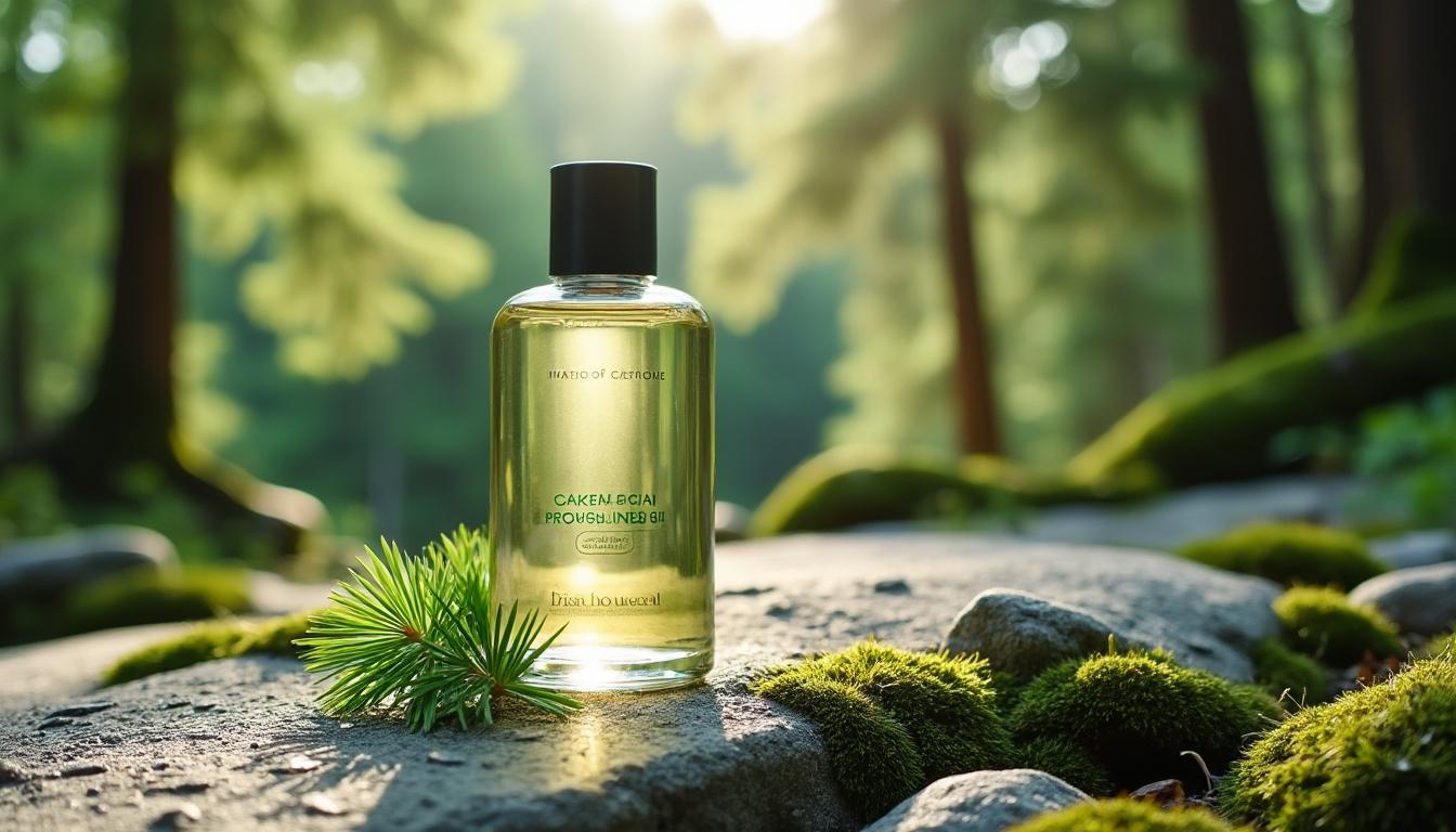 découvrez notre gel douche et shampoing 2-en-1 au format pratique de 100 ml, avec un parfum frais et naturel de sapin, parfait pour une douche revitalisante et un soin complet.