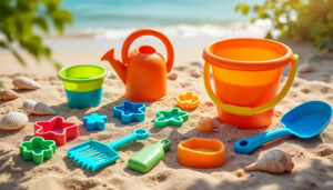découvrez notre kit complet avec seau, pelle et accessoires pour des aventures ludiques inoubliables en plein air. parfait pour petits explorateurs et moments de jeu créatifs.